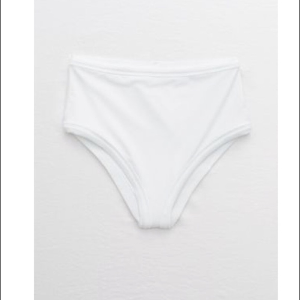 AERIE HIGH WAISTED CHEEKY BIKINI BOTTOM